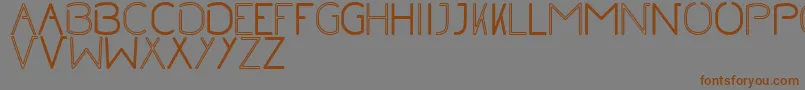 En savoir plus sur la police NoRegularInline Police NoRegularInline – polices brunes sur fond gris
