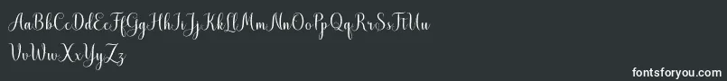 MistletoeScriptDemo Font – White Fonts