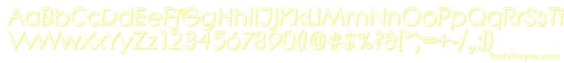 LiterashadowItalic Font – Yellow Fonts