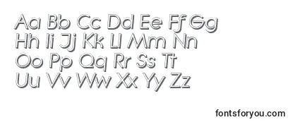 LiterashadowItalic Font