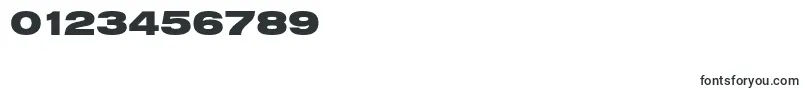 Heliosextblack Font – Fonts for Numbers and Digits