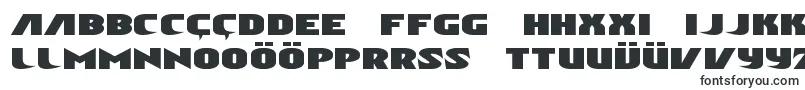 フォントNinjagardenexpand – アゼルバイジャンのフォント