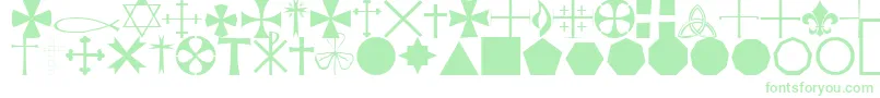 More about StarcrossReligiousRegular Font StarcrossReligiousRegular Font – Green Fonts on White Background