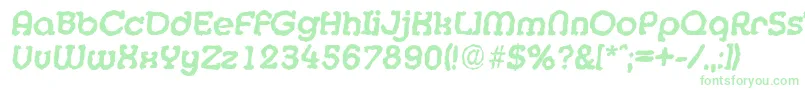 MexicorandomBolditalic Font – Green Fonts