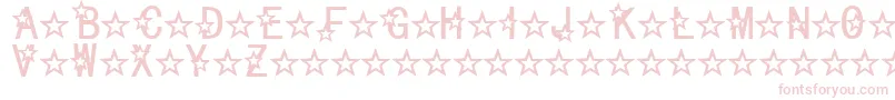 フォントCelestial – ピンクのフォント