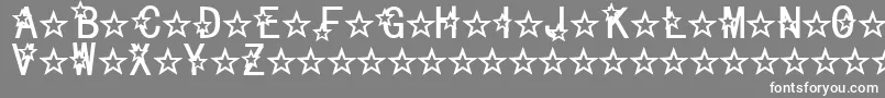 Celestial Font – White Fonts on Gray Background
