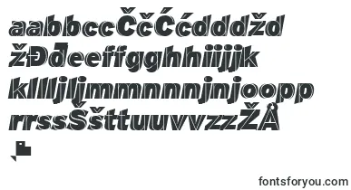 M.F.PlexusItalic font – croatian Fonts