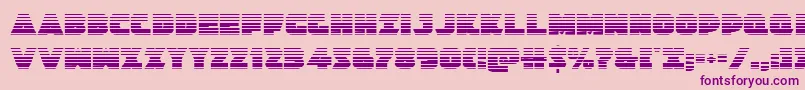Jedisfgrad Font – Purple Fonts on Pink Background