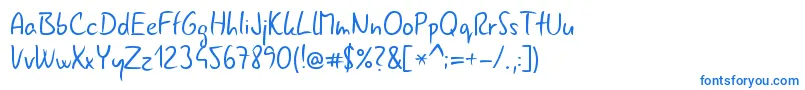 Gnyrwn971 Font – Blue Fonts