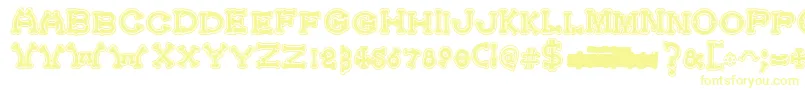 BonecrackerCollege Font – Yellow Fonts