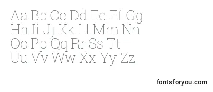 Robotoslab Thin Font