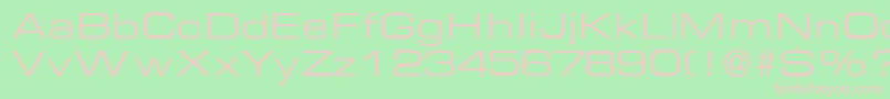 EurasiaexRegular Font – Pink Fonts on Green Background