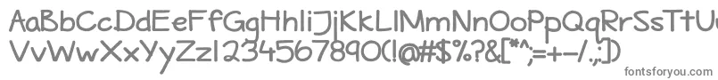 MaritimeTropicalBold-Schriftart – Graue Schriften