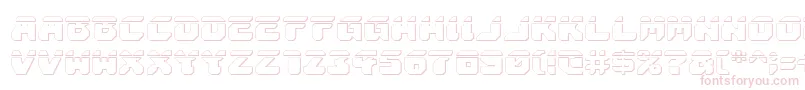 Astropolisla3D Font – Pink Fonts on White Background