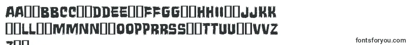 Wretchedremainsbb-Schriftart – lettische Schriften