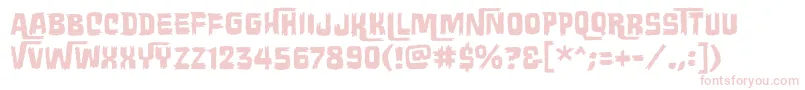 Wretchedremainsbb Font – Pink Fonts on White Background