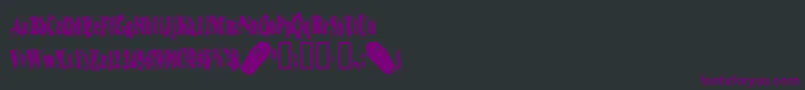 More about Woodencasket Font Woodencasket Font – Purple Fonts on Black Background