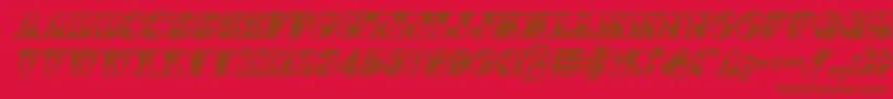 More about 1stcavi Font 1stcavi Font – Brown Fonts on Red Background