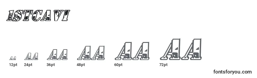 1stcavi Font Sizes