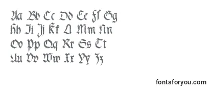 Fractabolddistorted Font