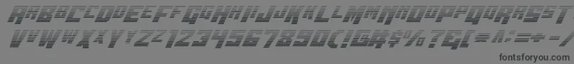 Wbv5grad Font – Black Fonts on Gray Background