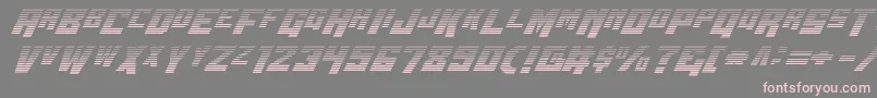 Wbv5grad-Schriftart – Rosa Schriften auf grauem Hintergrund
