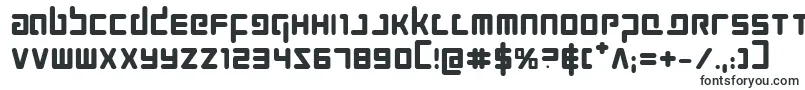 Шрифт Prokofievb – очерченные шрифты