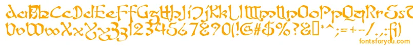 FanjofeyAhRegular Font – Orange Fonts