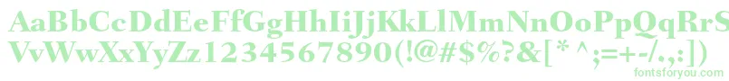 FairfieldltstdHeavy Font – Green Fonts