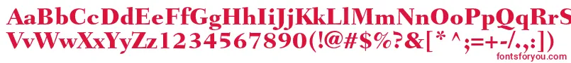 FairfieldltstdHeavy Font – Red Fonts