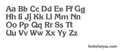 Review of the KorinthserialXboldRegular Font