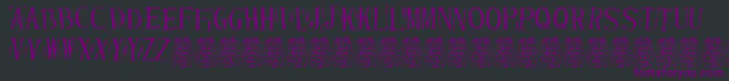 RandydeDemo Font – Purple Fonts on Black Background