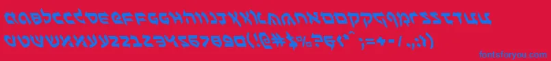 fuente Benzionl – Fuentes Azules Sobre Fondo Rojo