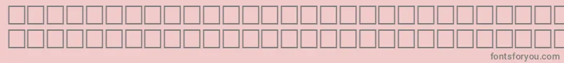 EileensmediumzodiacRegular Font – Gray Fonts on Pink Background