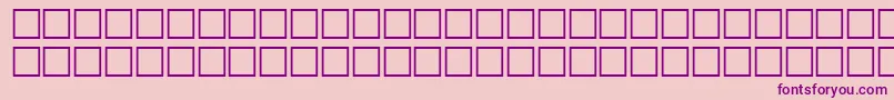EileensmediumzodiacRegular Font – Purple Fonts on Pink Background