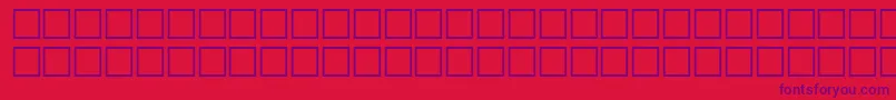 EileensmediumzodiacRegular Font – Purple Fonts on Red Background