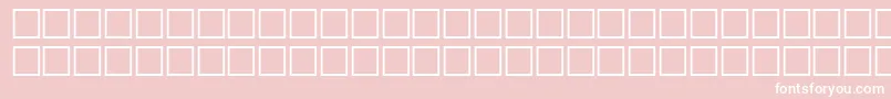 EileensmediumzodiacRegular-fontti – valkoiset fontit vaaleanpunaisella taustalla