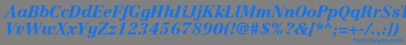 More about CentennialltstdBlackitalic Font CentennialltstdBlackitalic Font – Blue Fonts on Gray Background