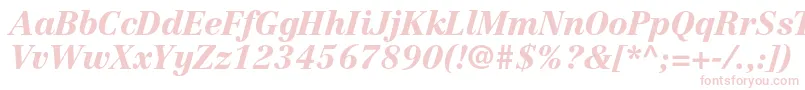 More about CentennialltstdBlackitalic Font CentennialltstdBlackitalic Font – Pink Fonts on White Background