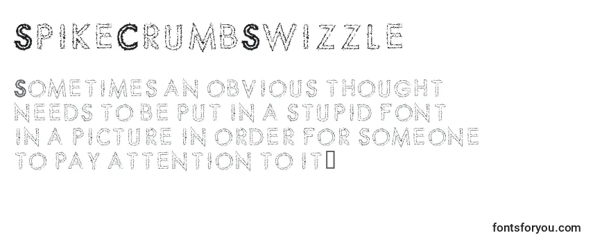 SpikeCrumbSwizzle-fontti