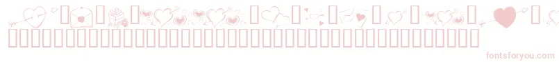 KrCuoriDivertenti7 Font – Pink Fonts