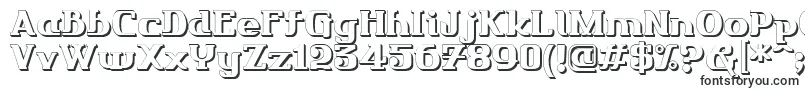 Шрифт Friendo3DР™ – 3D шрифты