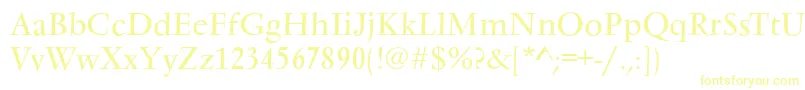 VarennesRegular Font – Yellow Fonts