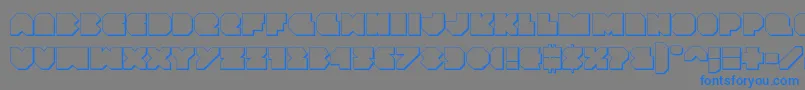 Más sobre la fuente Vxrocket3D fuente Vxrocket3D – Fuentes Azules Sobre Fondo Gris