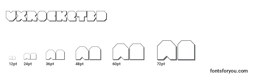 Rozmiary czcionki Vxrocket3D