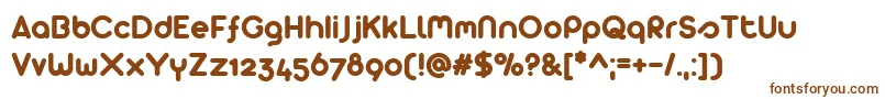 Arista 2.0 Alternate Font – Brown Fonts on White Background