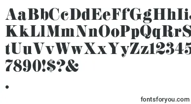 K22Didoni font – Fonts Starting With K