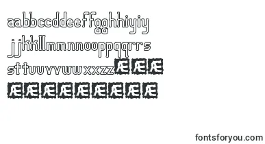 LucidTypeBOutlineBrk font – frisian Fonts