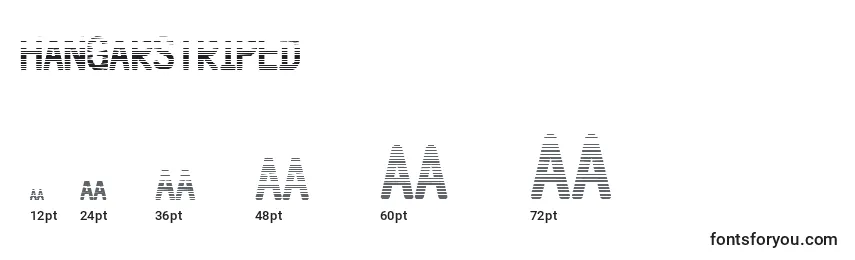 HangarStriped Font Sizes