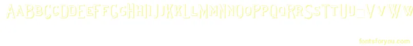 Lewishamshadowii Font – Yellow Fonts